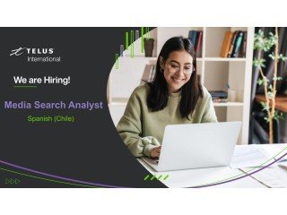 Work From Home Freelance: Media Search Analyst  Spanish (CL)