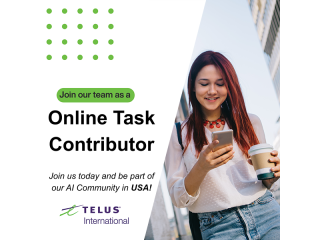 US Online Task Contributor l Part-time Work from Home Opportunity
