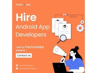 Highly Dedicated Hire Android  App Developers in USA - iTechnolabs